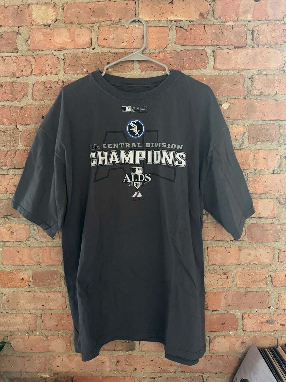 Vintage Chicago White Sox 2008 AL Central Division Champions T-Shirt XL